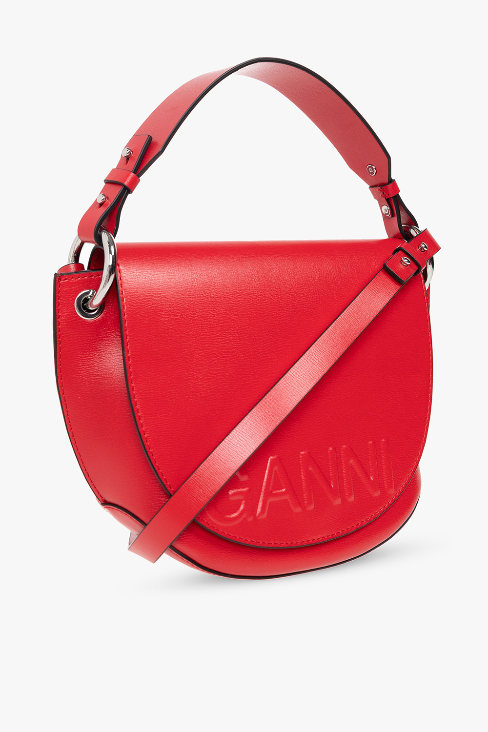 SchaferandweinerShops Spain - Red 'Banner' shoulder bag